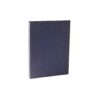 front navy blue portfolio folder sustainable